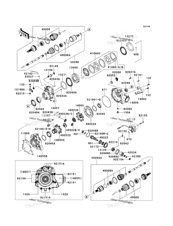 Drive Shaft-Front