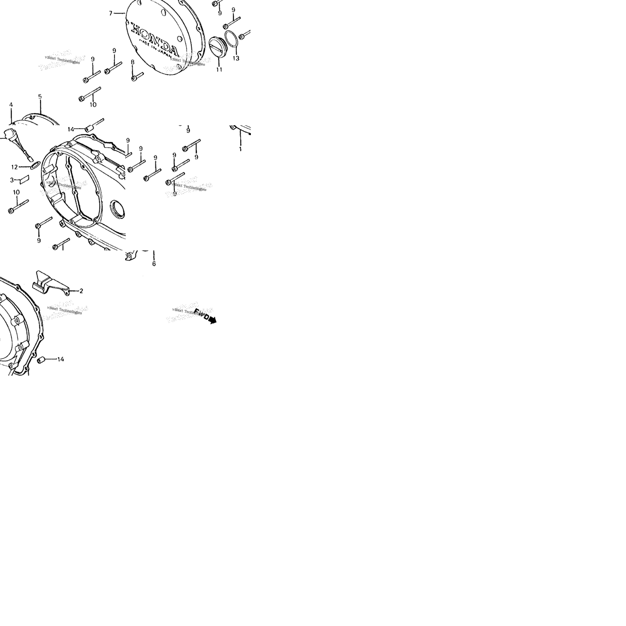 Right Crankcase Cover