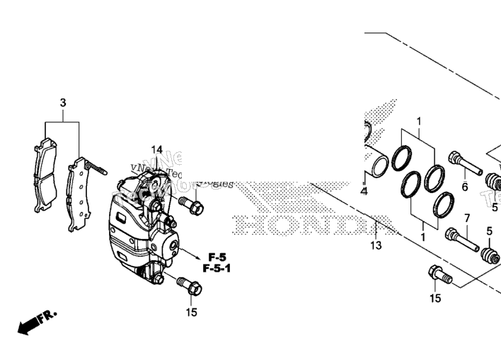 Front Brake Caliper