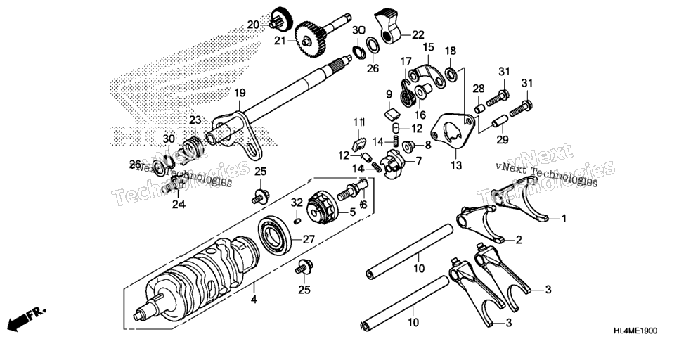 Gearshift Fork (1)