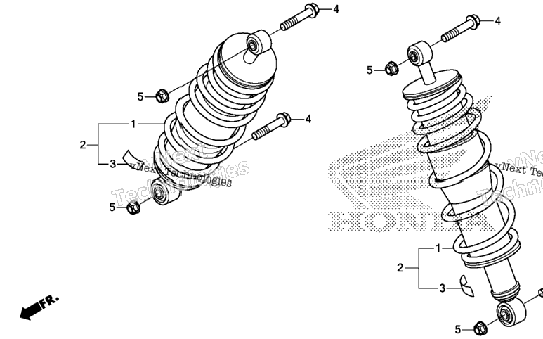 Rear Shock Absorber (1)
