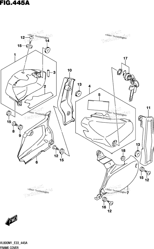 Frame Cover (Vl800)