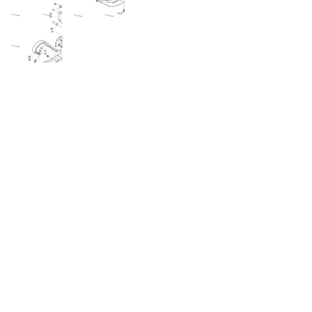 Ski And Spindle Assembly