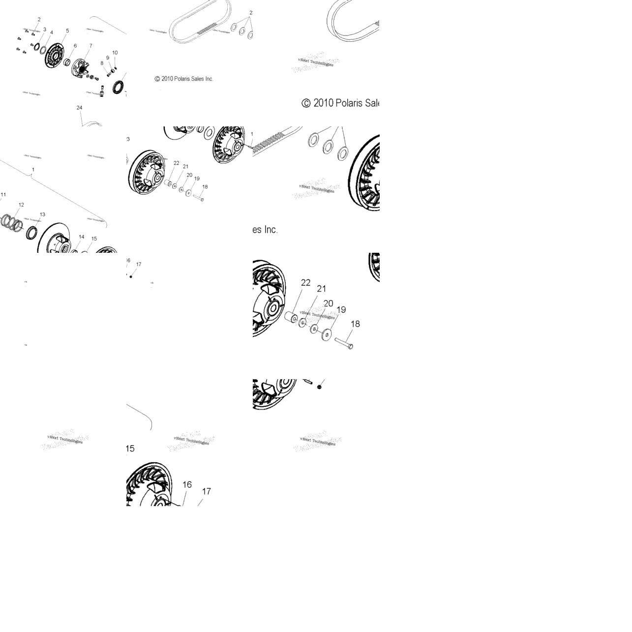 Drive Train, Clutch, Secondary
