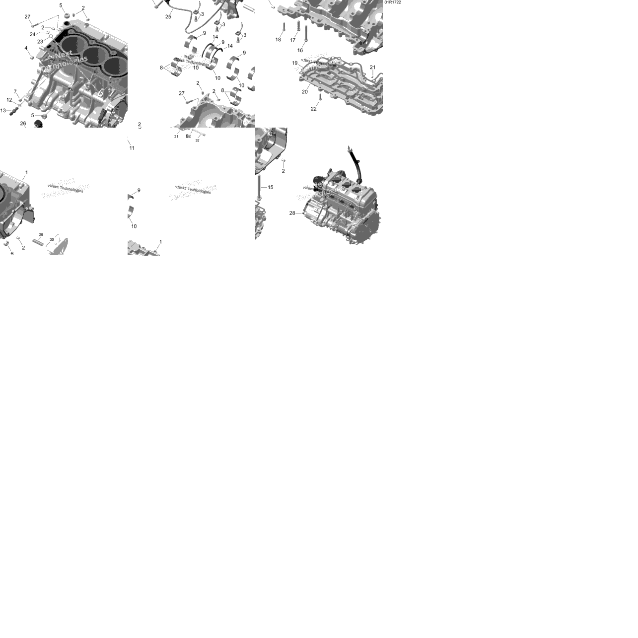 Crankcase - All Models