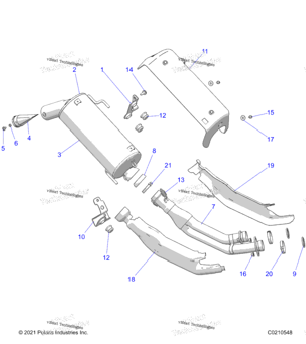 Engine, Exhaust
