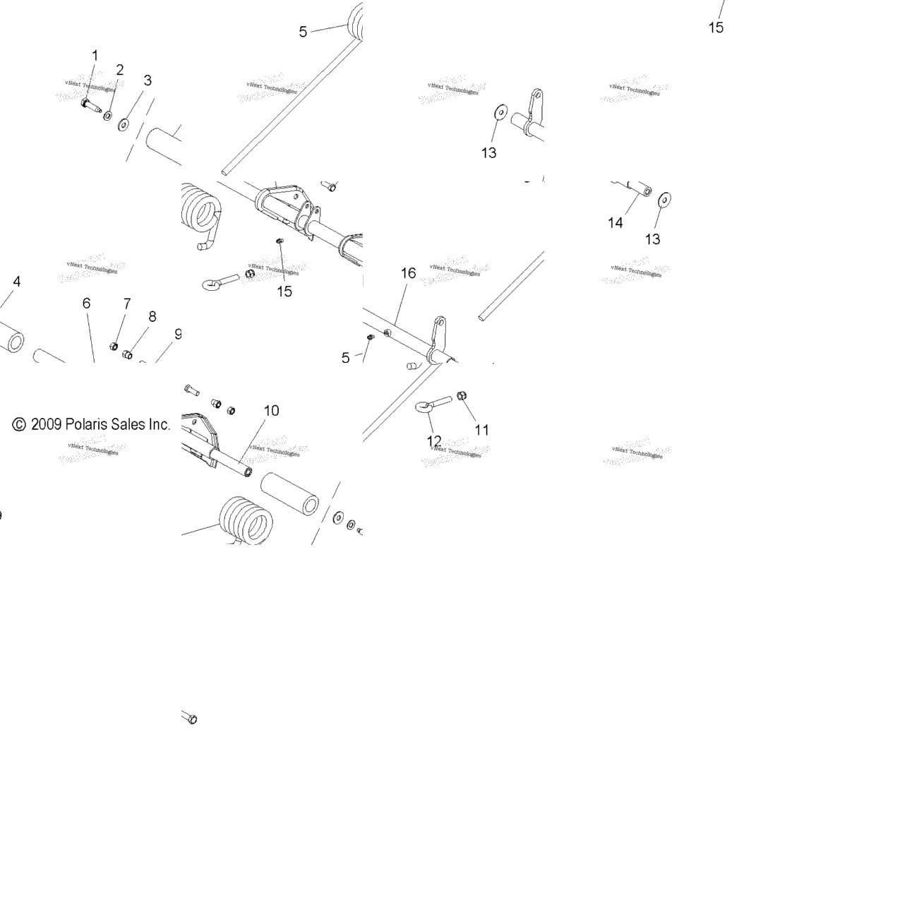 Suspension, Torque Arm, Rear & Pivot Arm