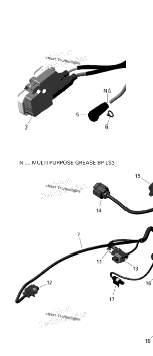 Engine Harness And Electronic Module - V4 Xt