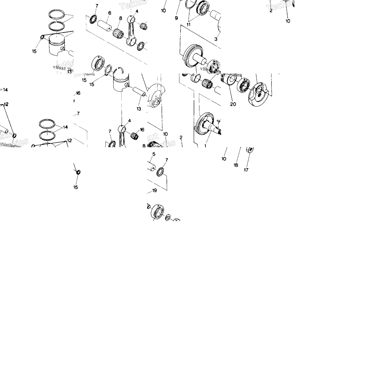 Piston And Crankshaft Trail