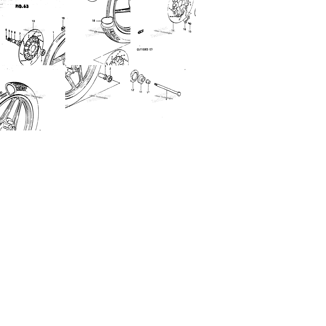 Front Wheel (Gs1100ed/Esd)