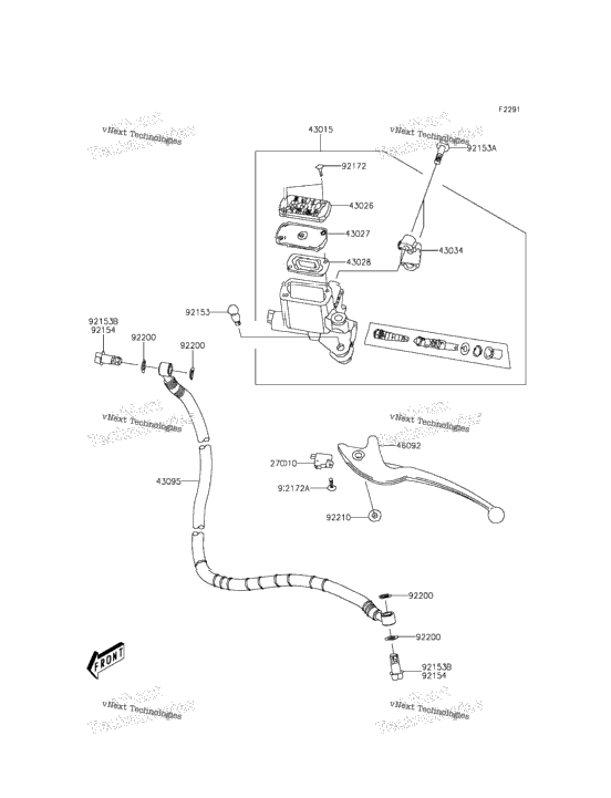 Front Master Cylinder
