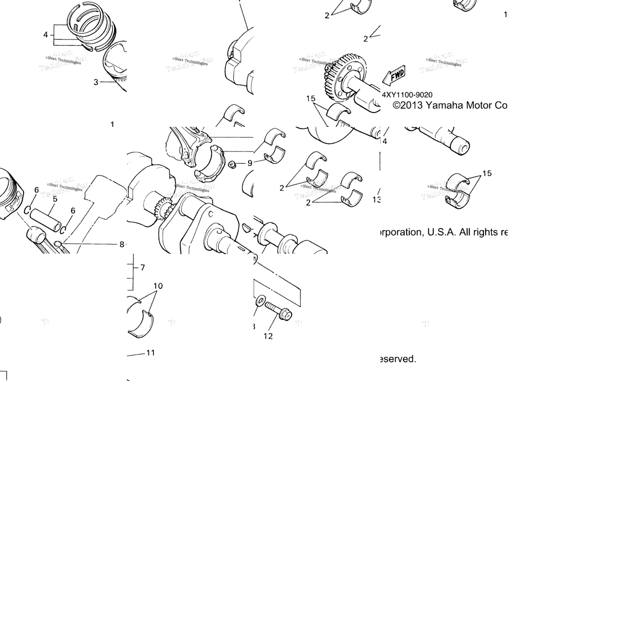 Crankshaft Piston