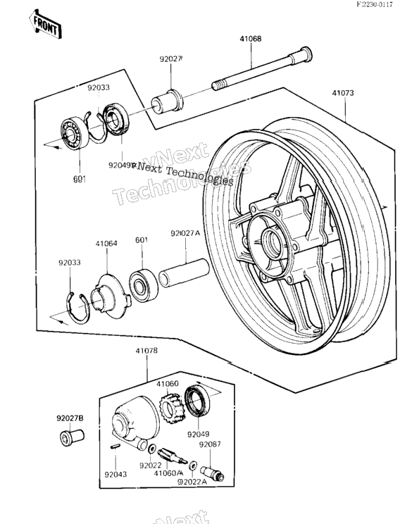 Front Wheel/Hub
