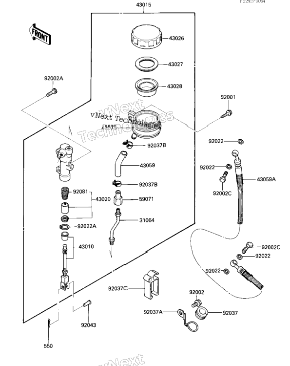 Rear Master Cylinder
