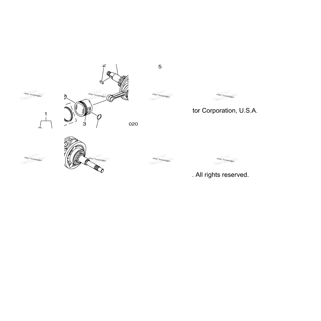 Crankshaft Piston