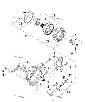 Gearcase Assembly