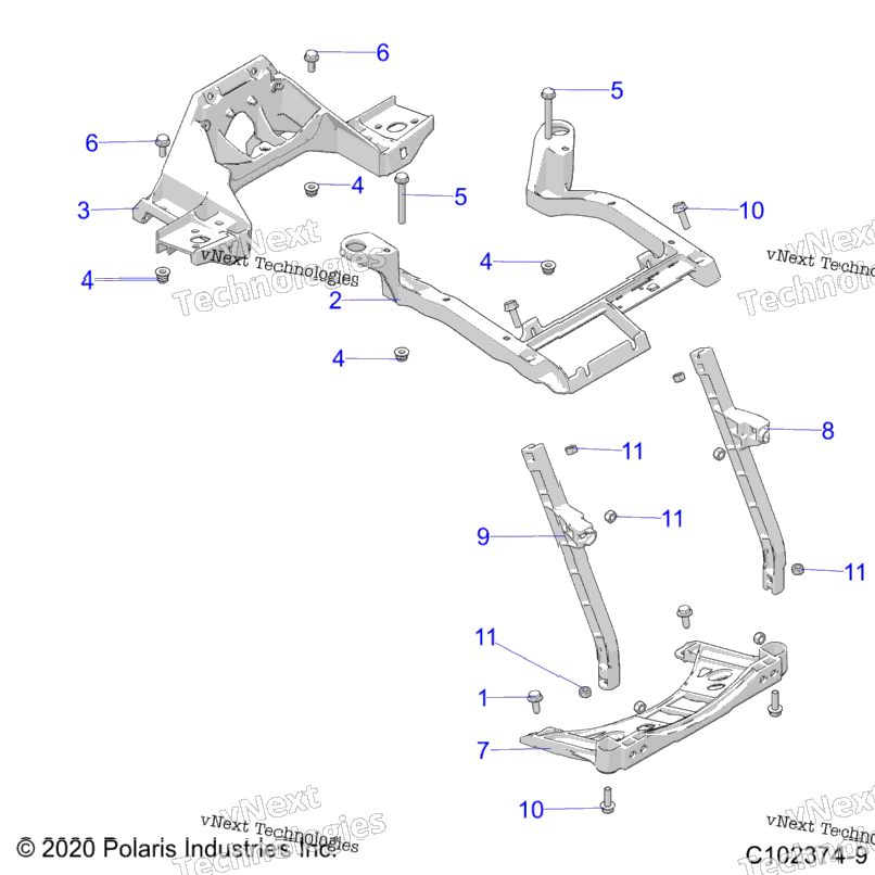 Body, Front Rack Support