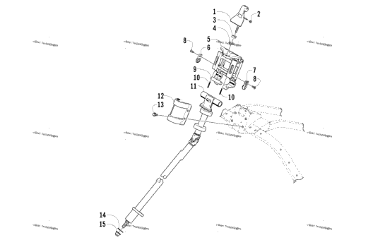 Steering Post Assembly
