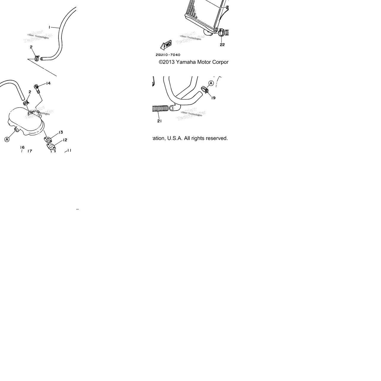 Radiator - Hose