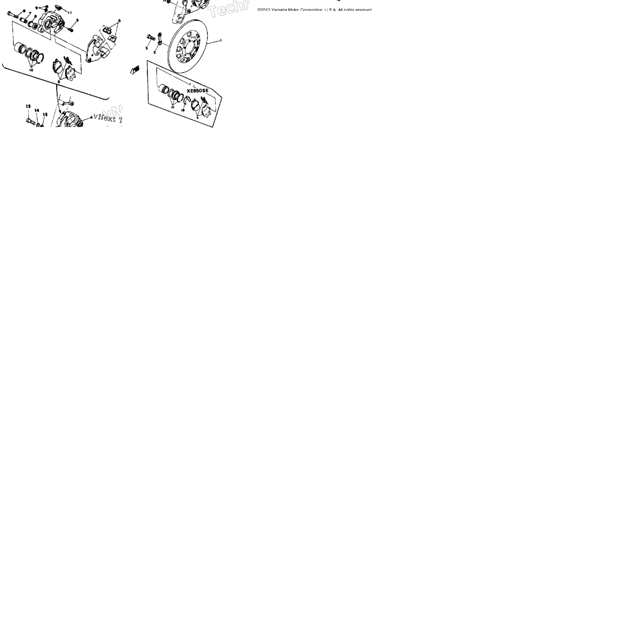 Front Disc Brake Caliper