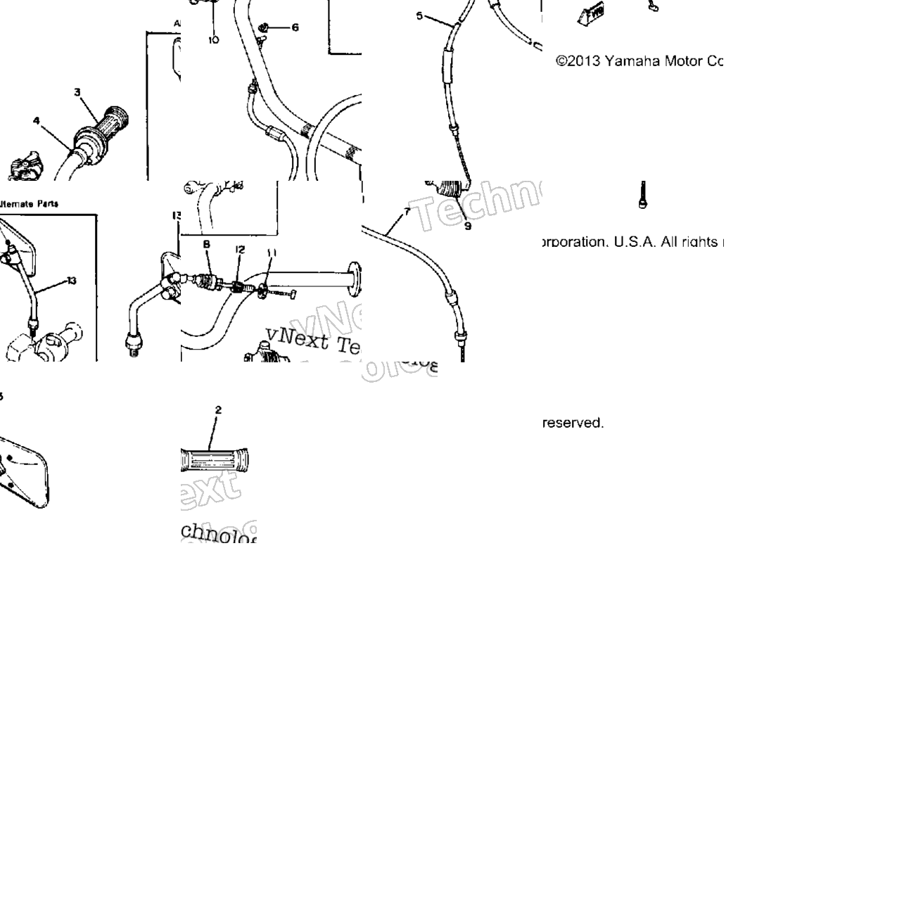 Handlebar Cable