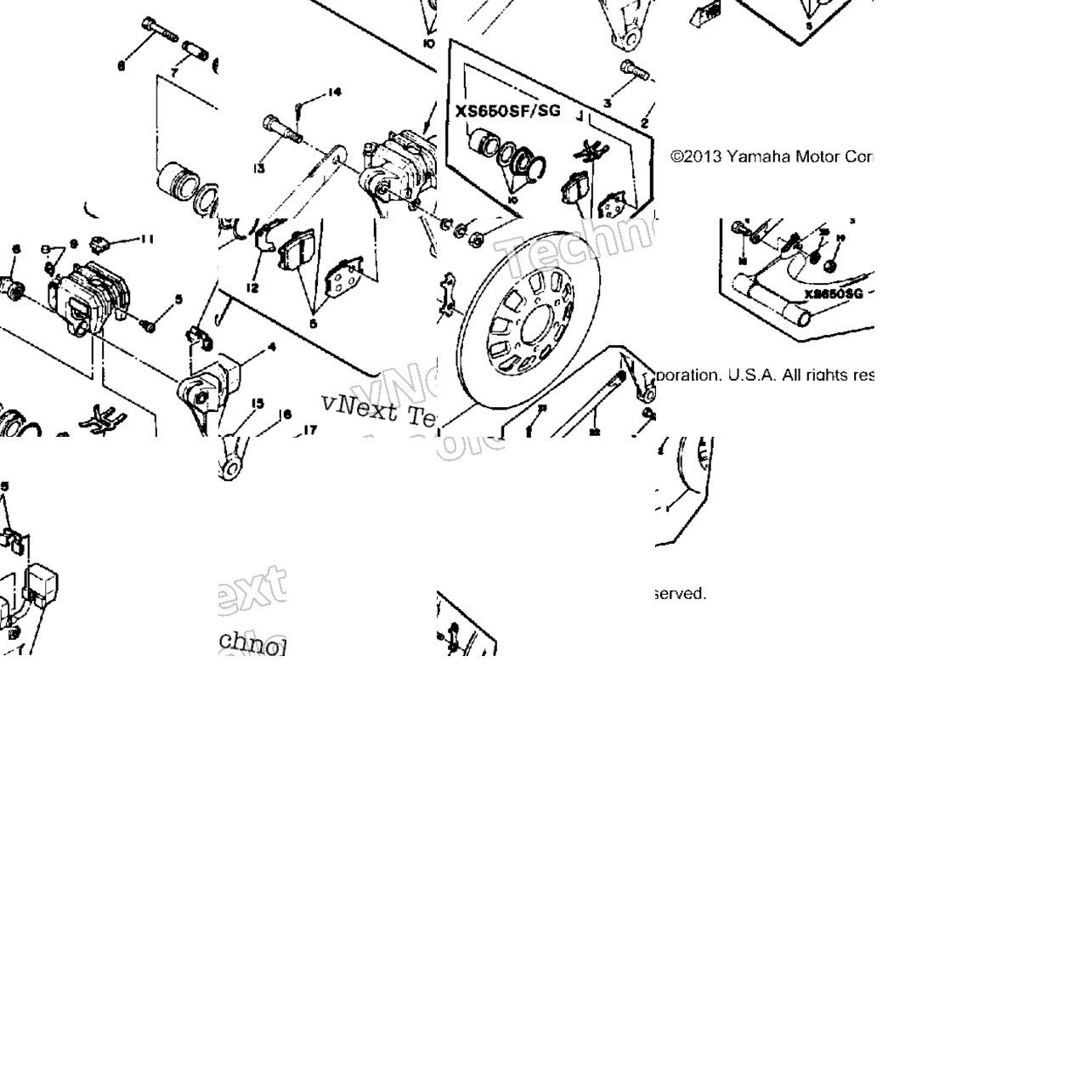 Rear Disc Brake Caliper