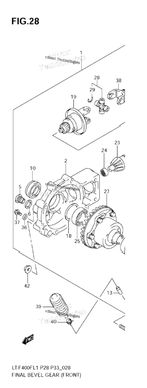 Final Bevel Gear (Front)