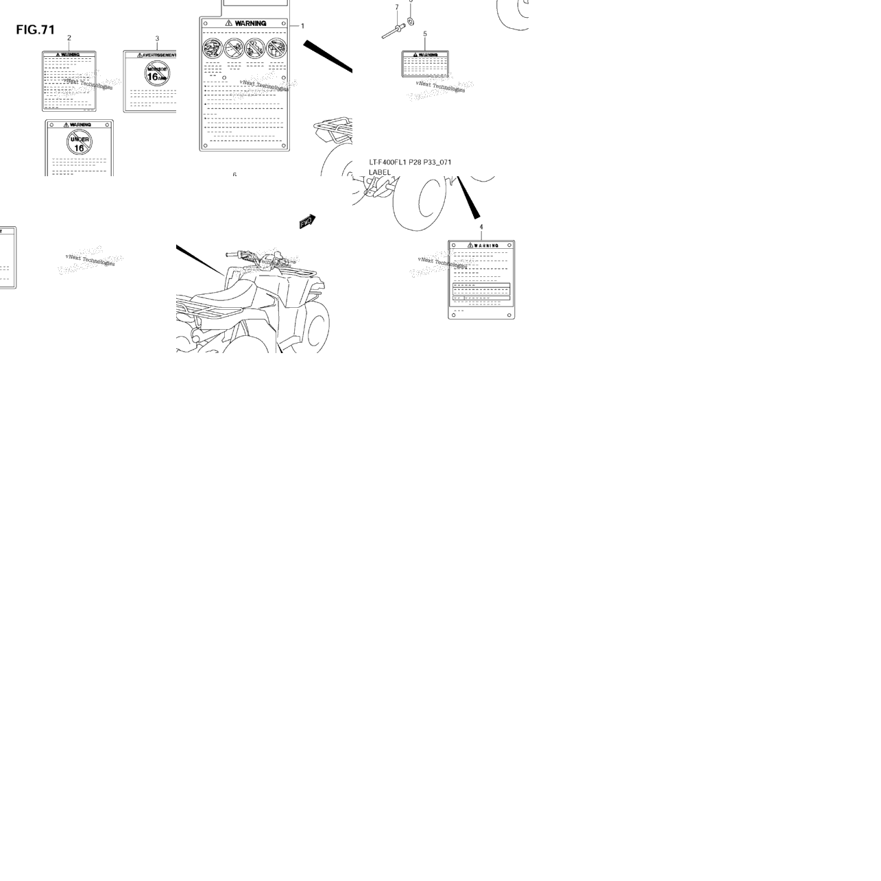 Label (Lt-F400fl1 E28)