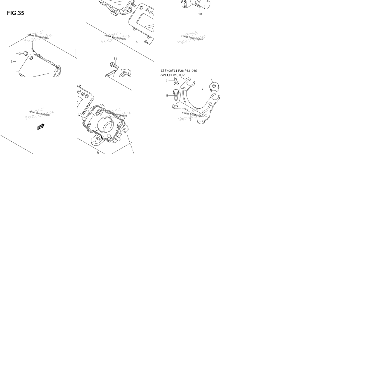 Speedometer (Lt-F400fl1 E33)