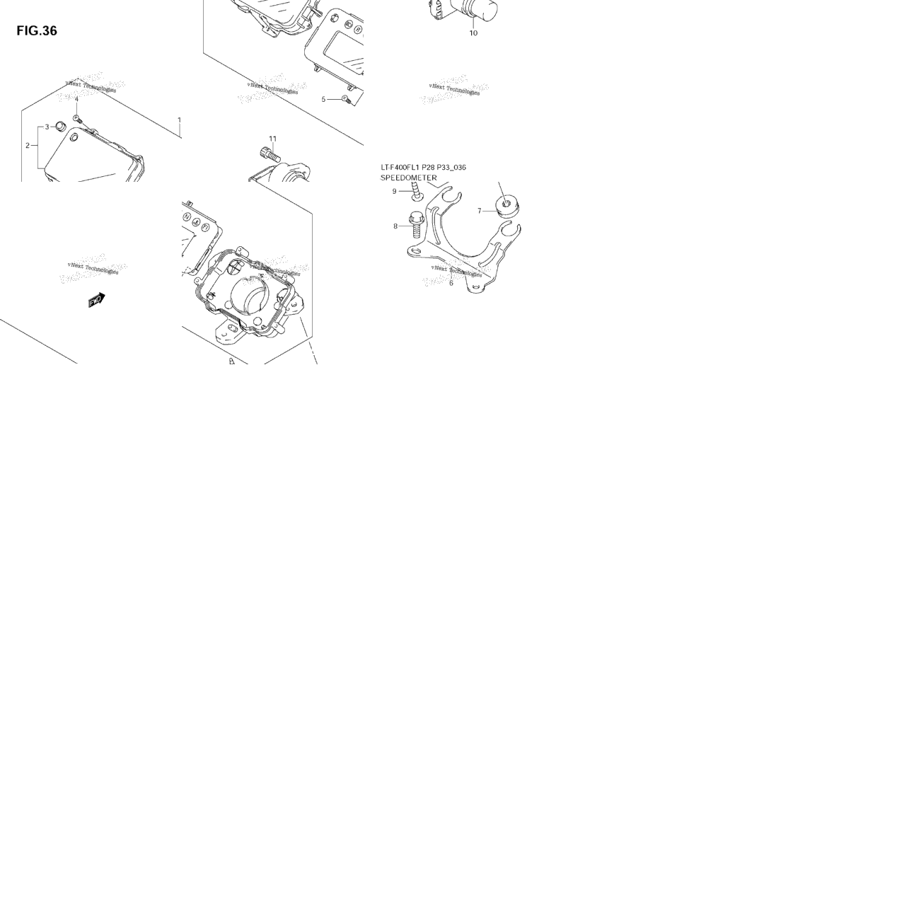 Speedometer (Lt-F400fzl1 E28)