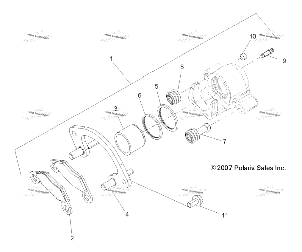 Brakes, Rear Caliper