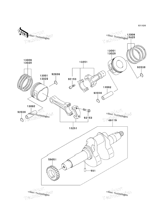Crankshaft/Piston(S)