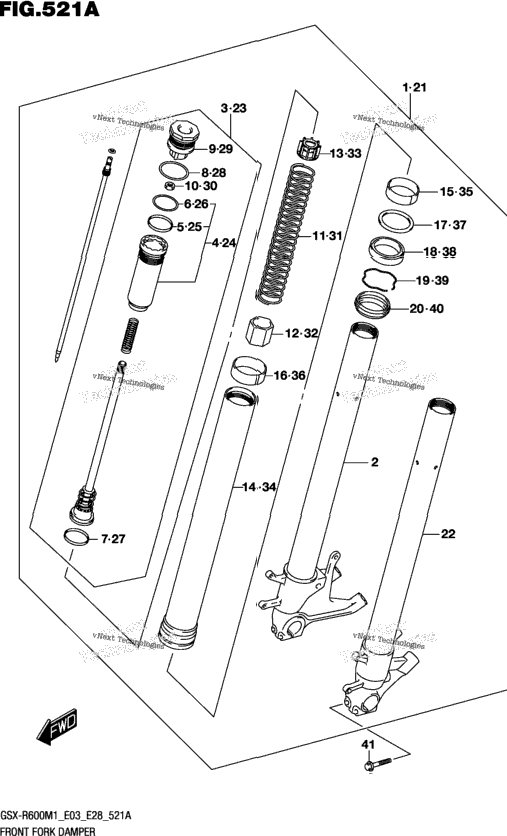 Front Fork Damper