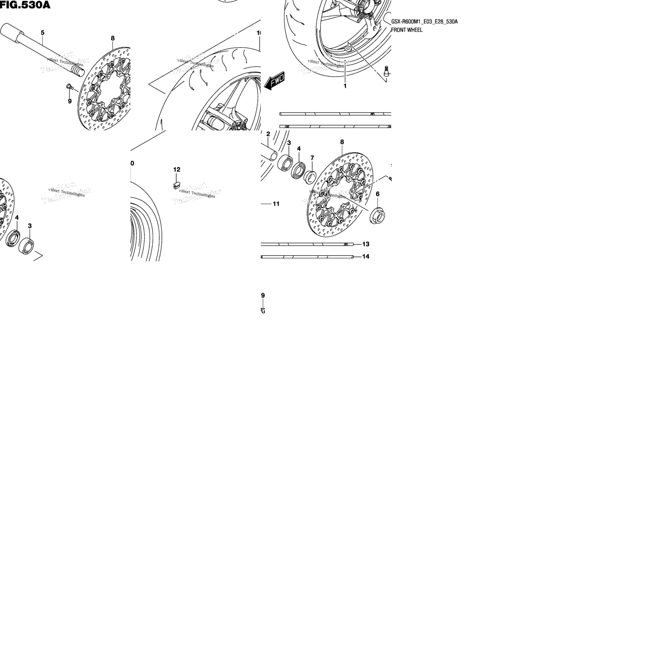Front Wheel (Gsx-R600z)