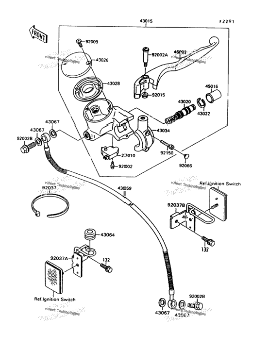 Front Master Cylinder