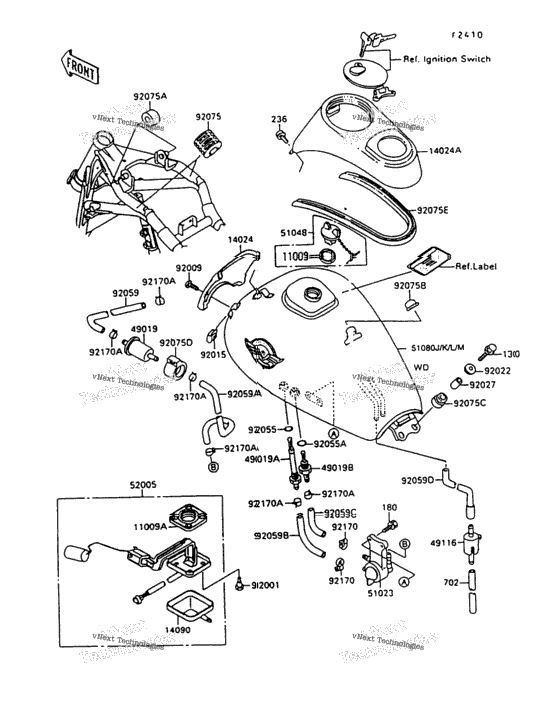 Fuel Tank (Vn1500-C3)
