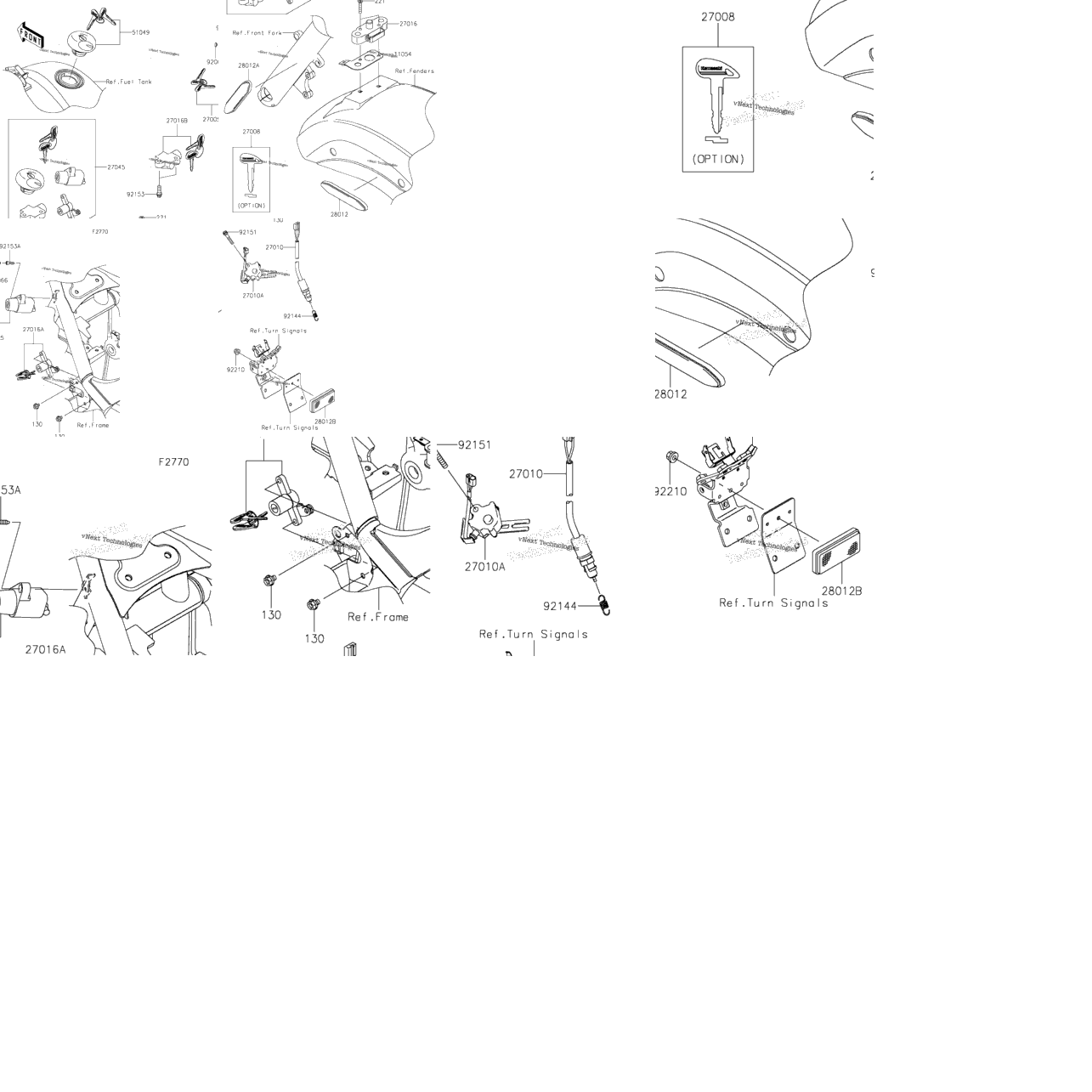 Ignition Switch/Locks/Reflectors
