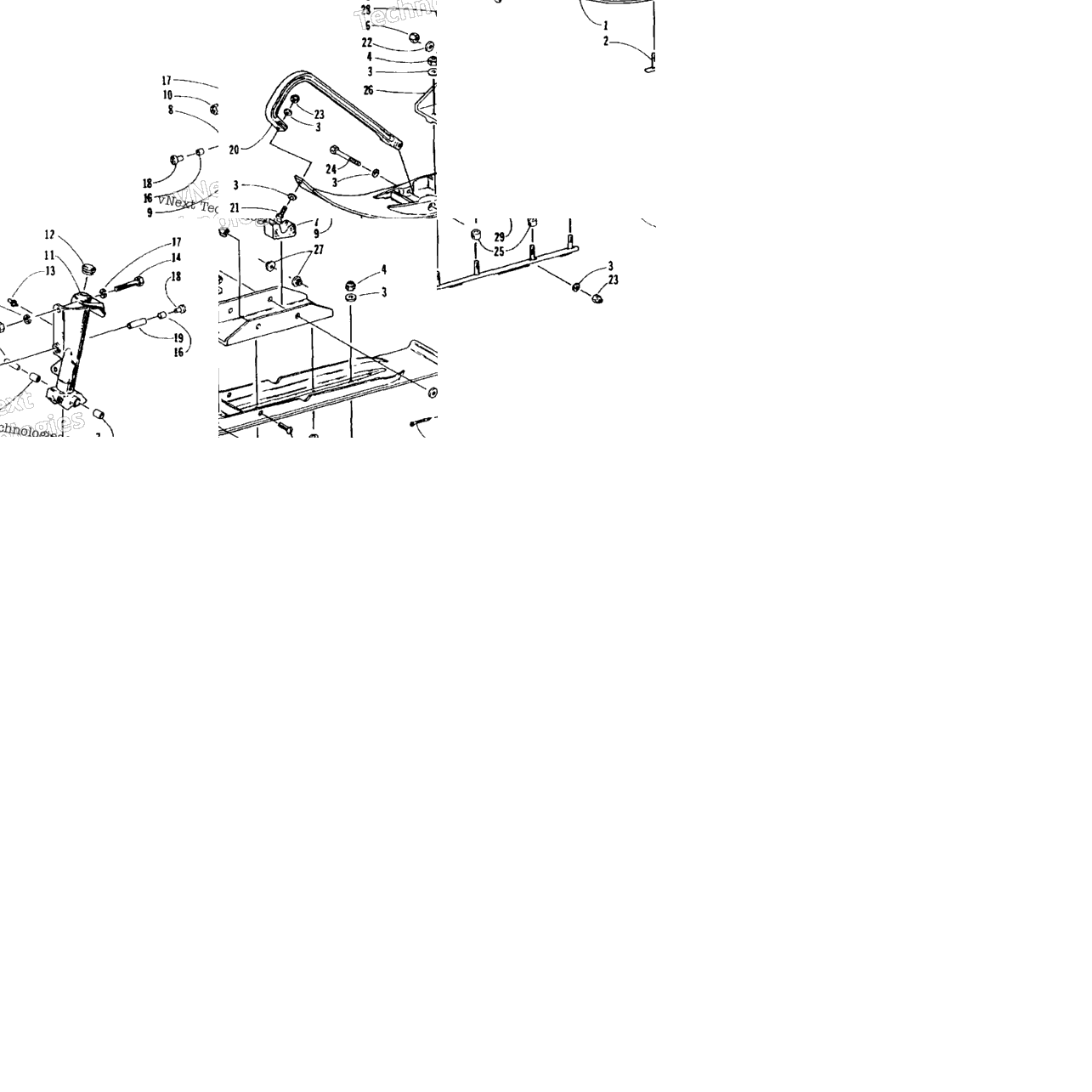 Ski And Spindle Assembly