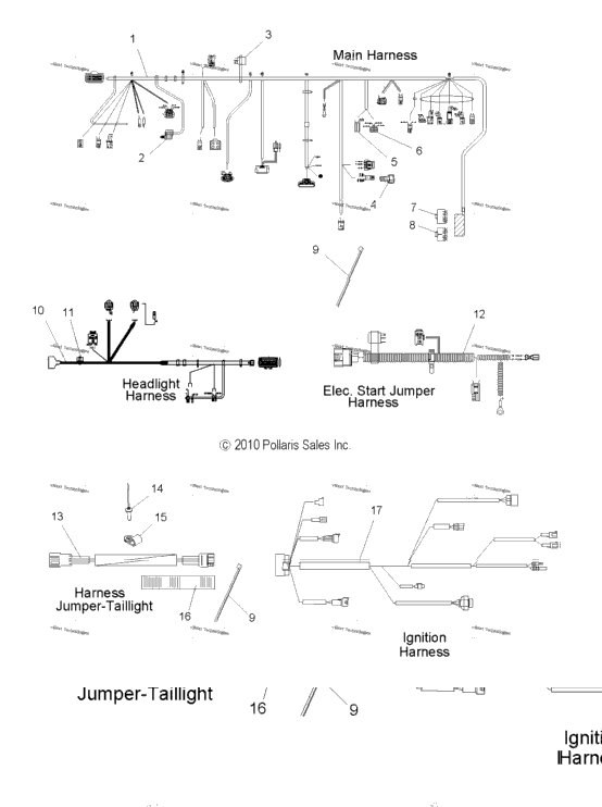 Electrical, Wiring Harnesses