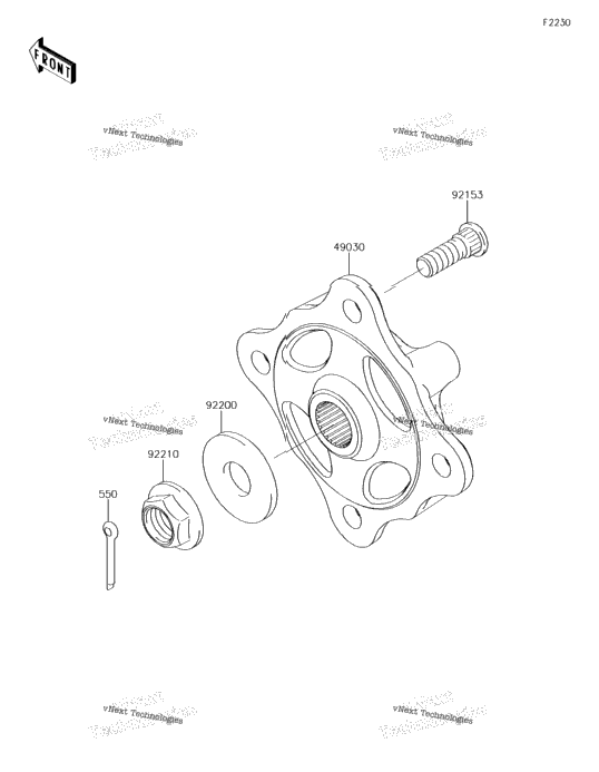 Front Hubs/Brakes