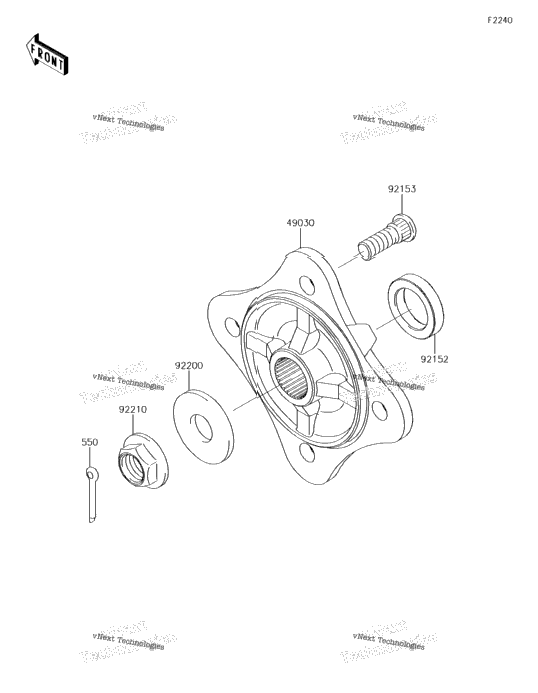 Rear Hubs/Brakes