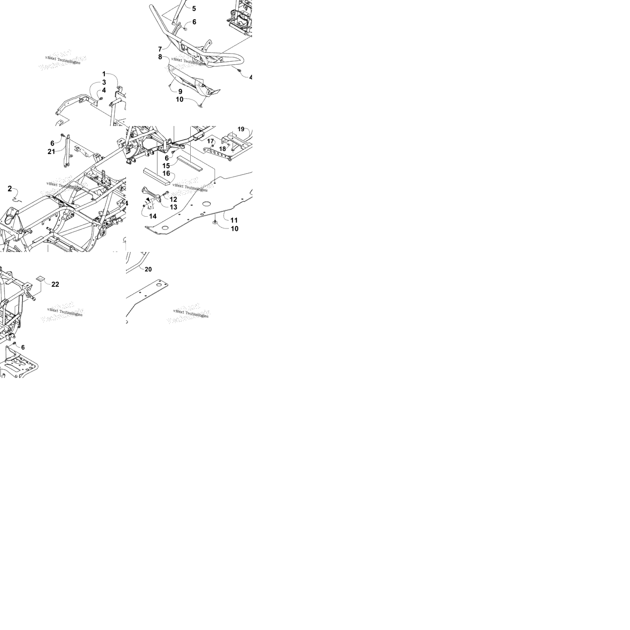 Frame And Related Parts