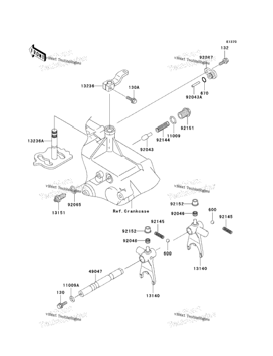 Gear Change Mechanism
