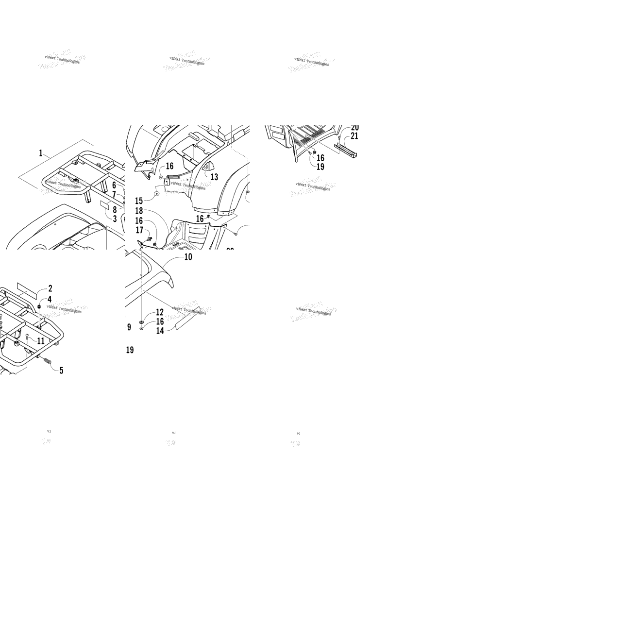 Rear Body Panel Assembly