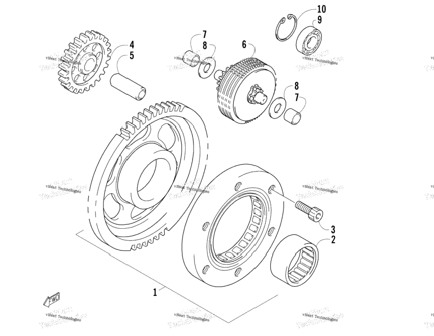 Starter Clutch Assembly