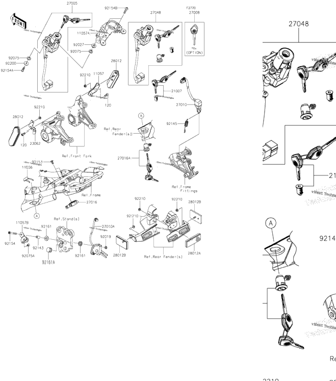 Ignition Switch/Locks/Reflectors