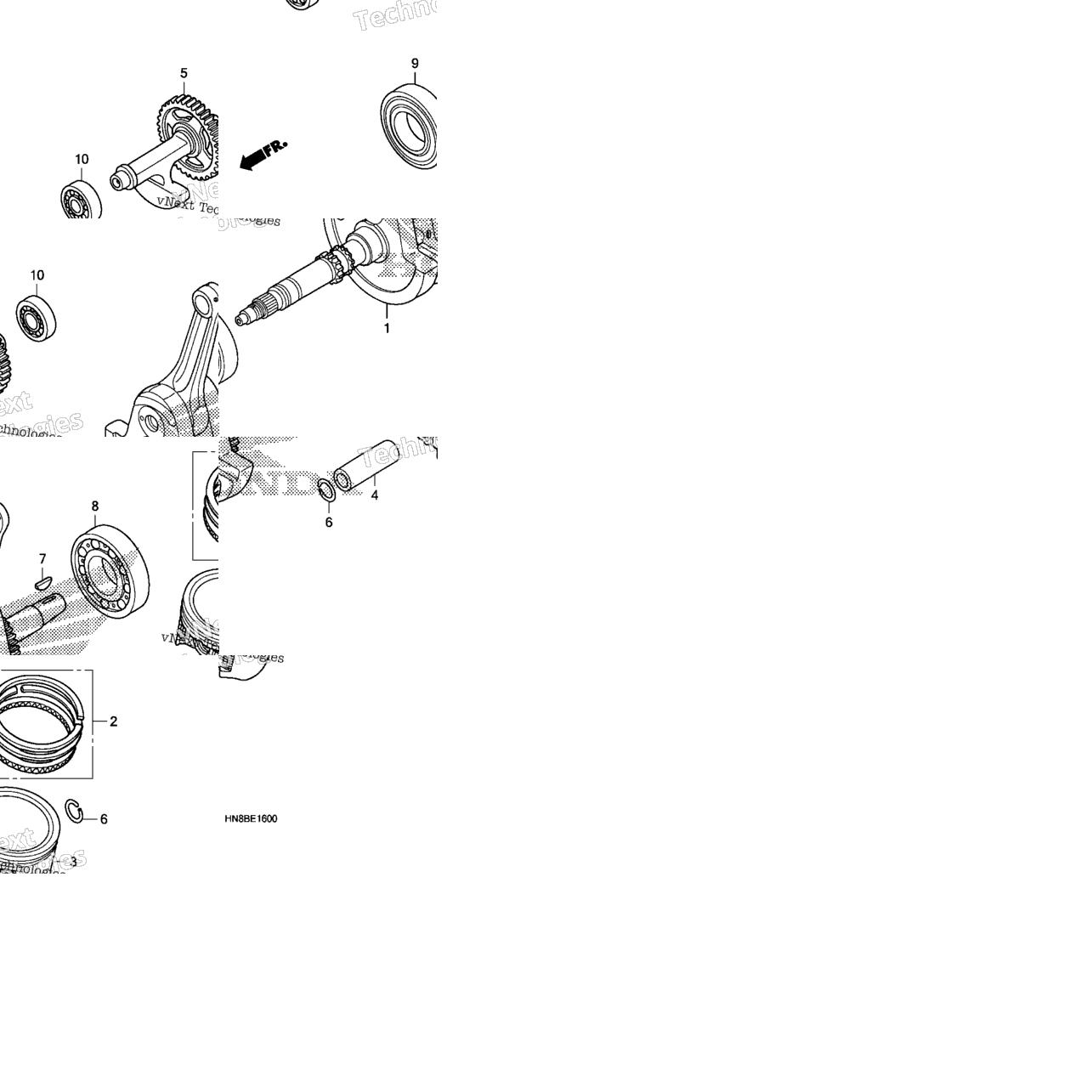 Crankshaft + Piston
