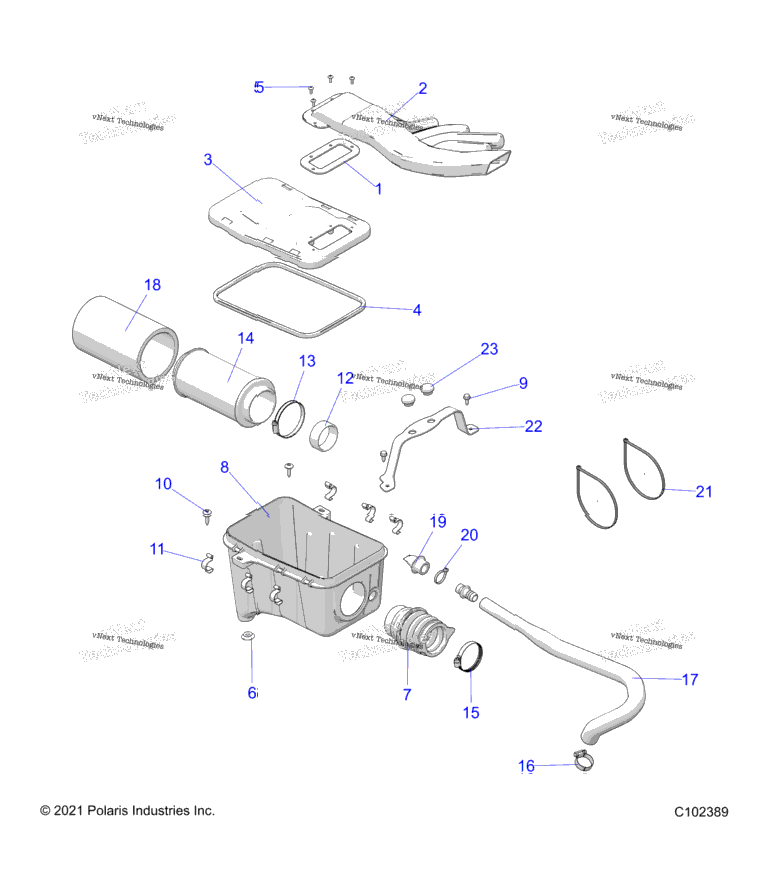 Engine, Air Intake System