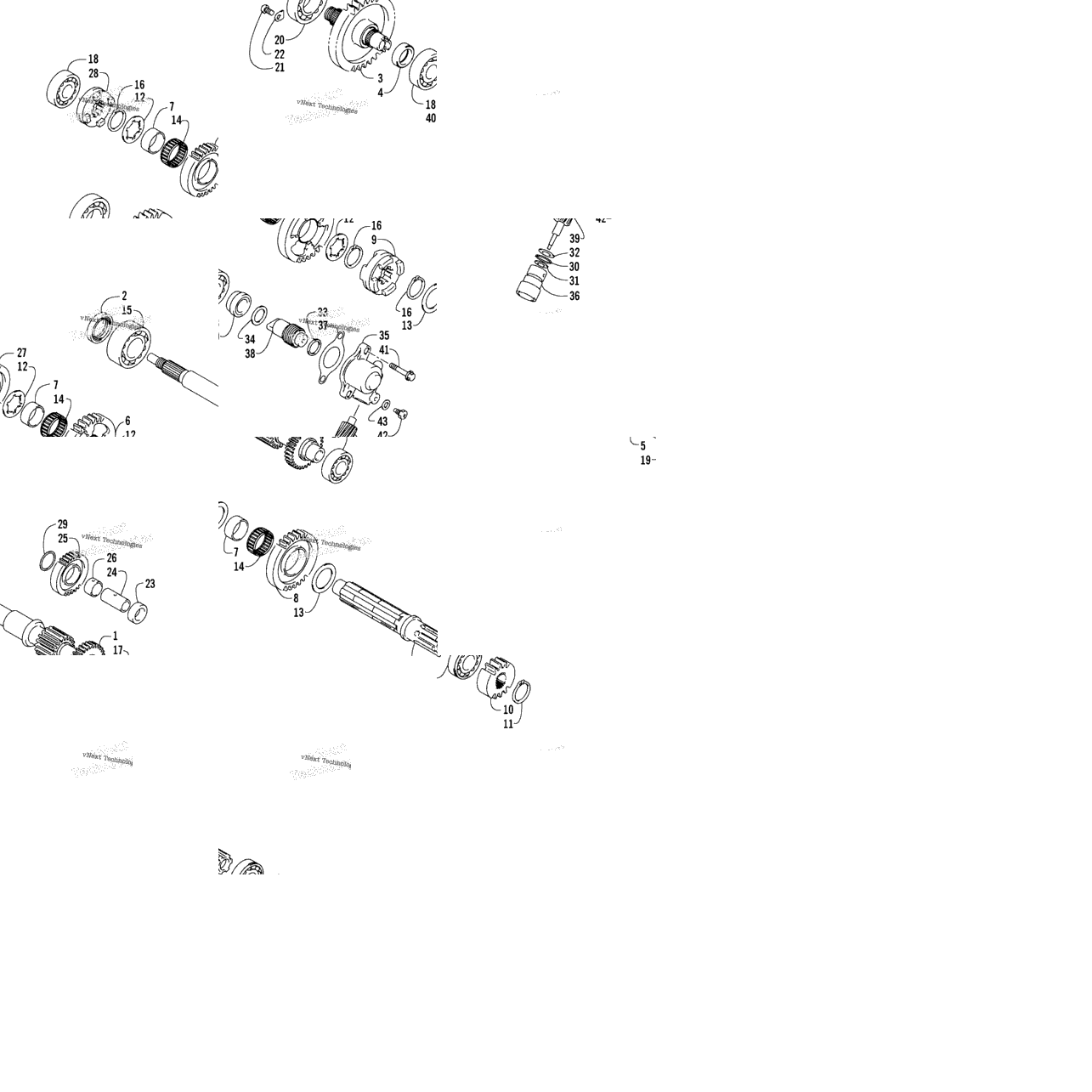 Secondary Transmission Assembly