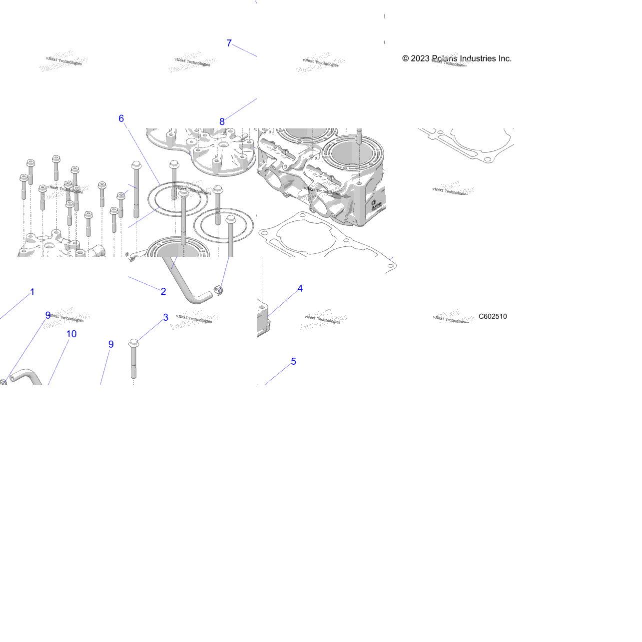 Engine, Cylinder, Cyl. Head